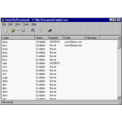 AutoSitePasswords                    