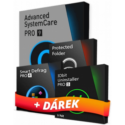 Iobit Advanced SystemCare 9 PRO - exkluzivní optimalizační balíček                    