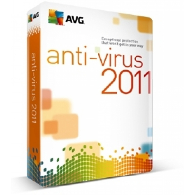 AVG AntiVirus 2011 - 3 PC, 1 rok                    