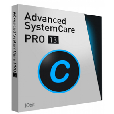 Iobit Advanced SystemCare 13 PRO, 3 PC, 1 rok                    