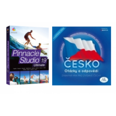 Pinnacle Studio 19 Ultimate + hra Česko                    