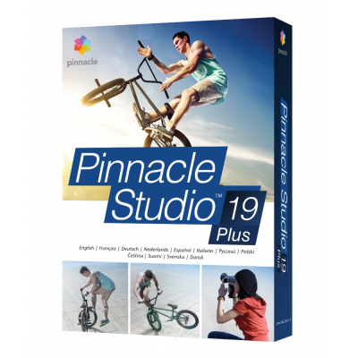 Pinnacle Studio 19 Plus + Corel zelené plátno pro Chomakey efekty                     