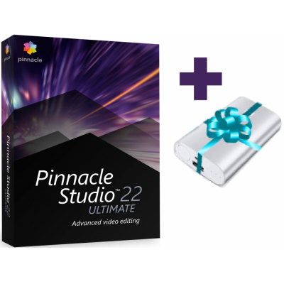 Pinnacle Studio 22 Ultimate + powerbanka                    