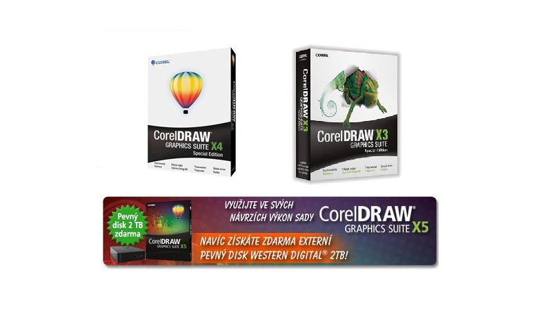 CorelDRAW GS X4 CZ SE v prodeji! 