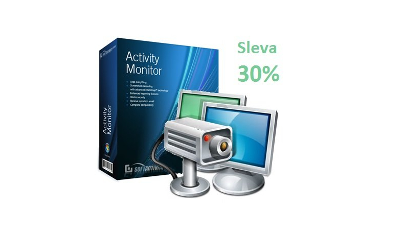 Sledovací software se slevou 30%