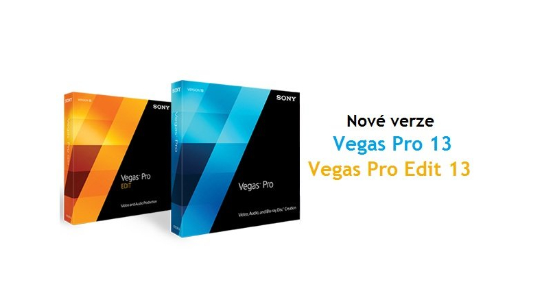 Vegas Pro 13 již v prodeji!