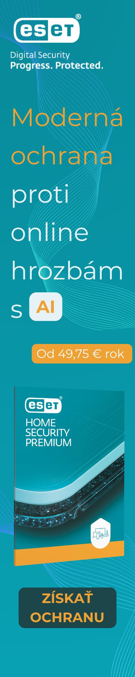 ESET Home security premium Q2 2025 SK vlevo