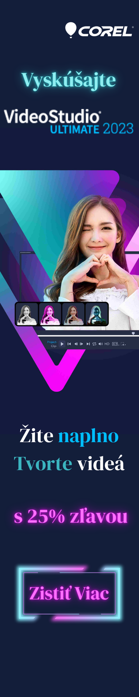 Corel VideoStudio VPRAVO